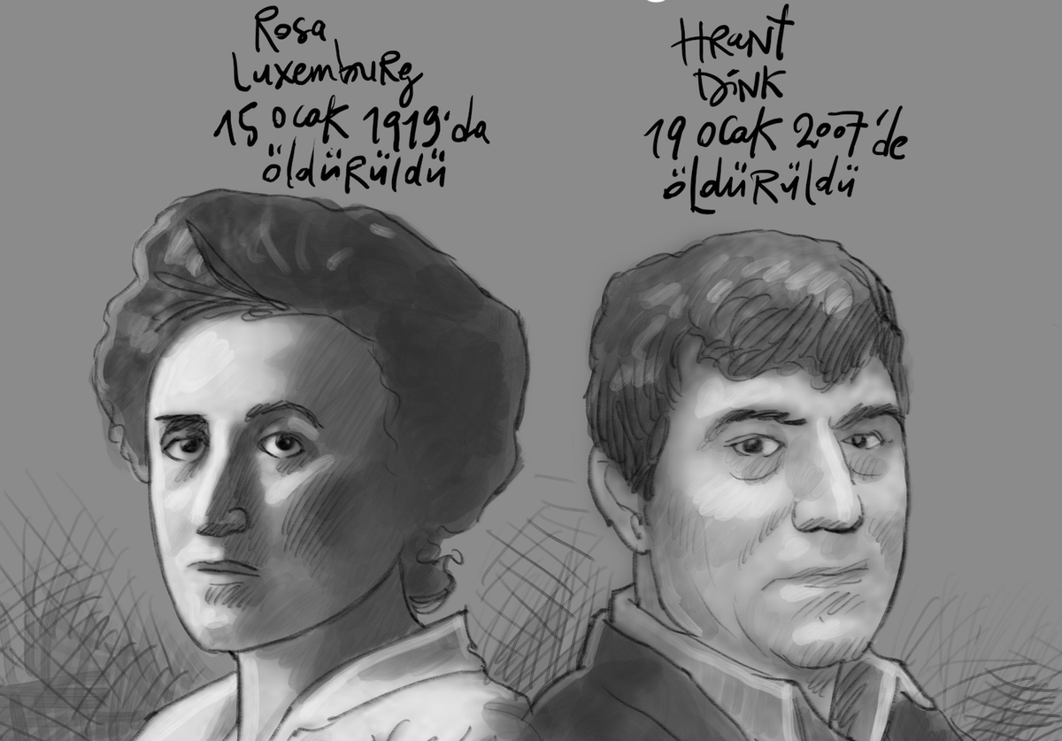 “İyi ki Varsınız”   (Ölen arkadaşının portresini çizmek)